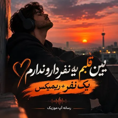 بین قلبم یه نفر دارو ندارم یک نفر — بین قلبم یه نفر دارو ندارم یک نفر